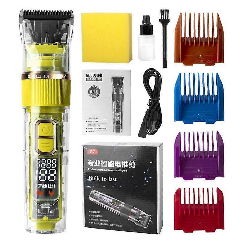 Pet Clippers With Lcd Display Ceramic Blade