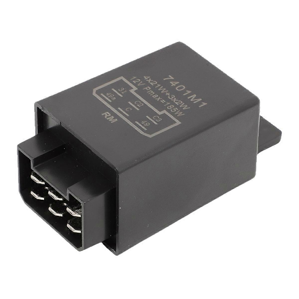 12V 21W 6-Pin Flasher Relay Tractor Indicator Relay