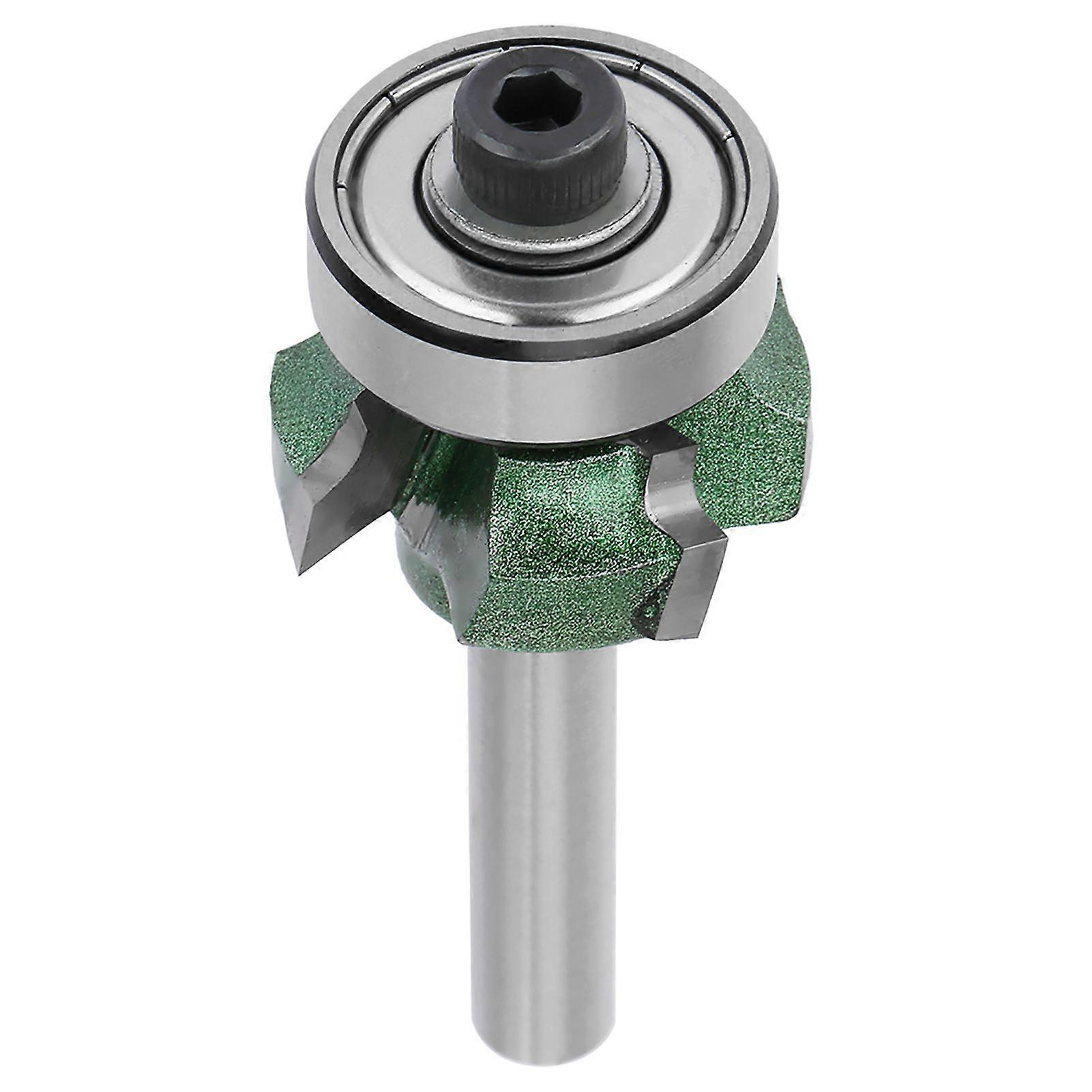 Woodworking Milling Cutter 4 Teeth Trimming Cutter Edge Trimmer Router Bit (R2)