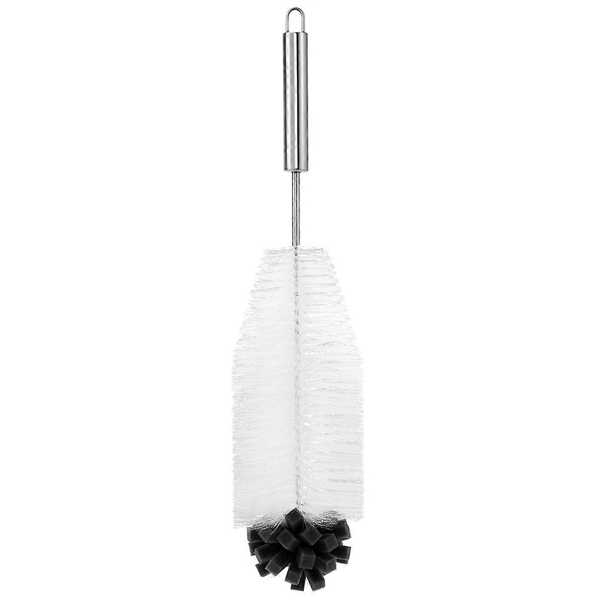40cm SUS304 Stainless Steel Brush is Ideal for Glass and Duo Plastic Bottles. It Has Hard Bristles and A Soft Sponge