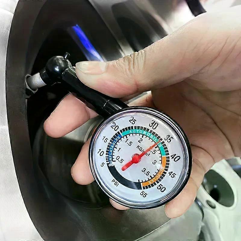Car Tire Pressure Gauge Tyre Deflation Pointer Auto Tire Inflation Pressure Gauge Measurement High Precision Meter Detector