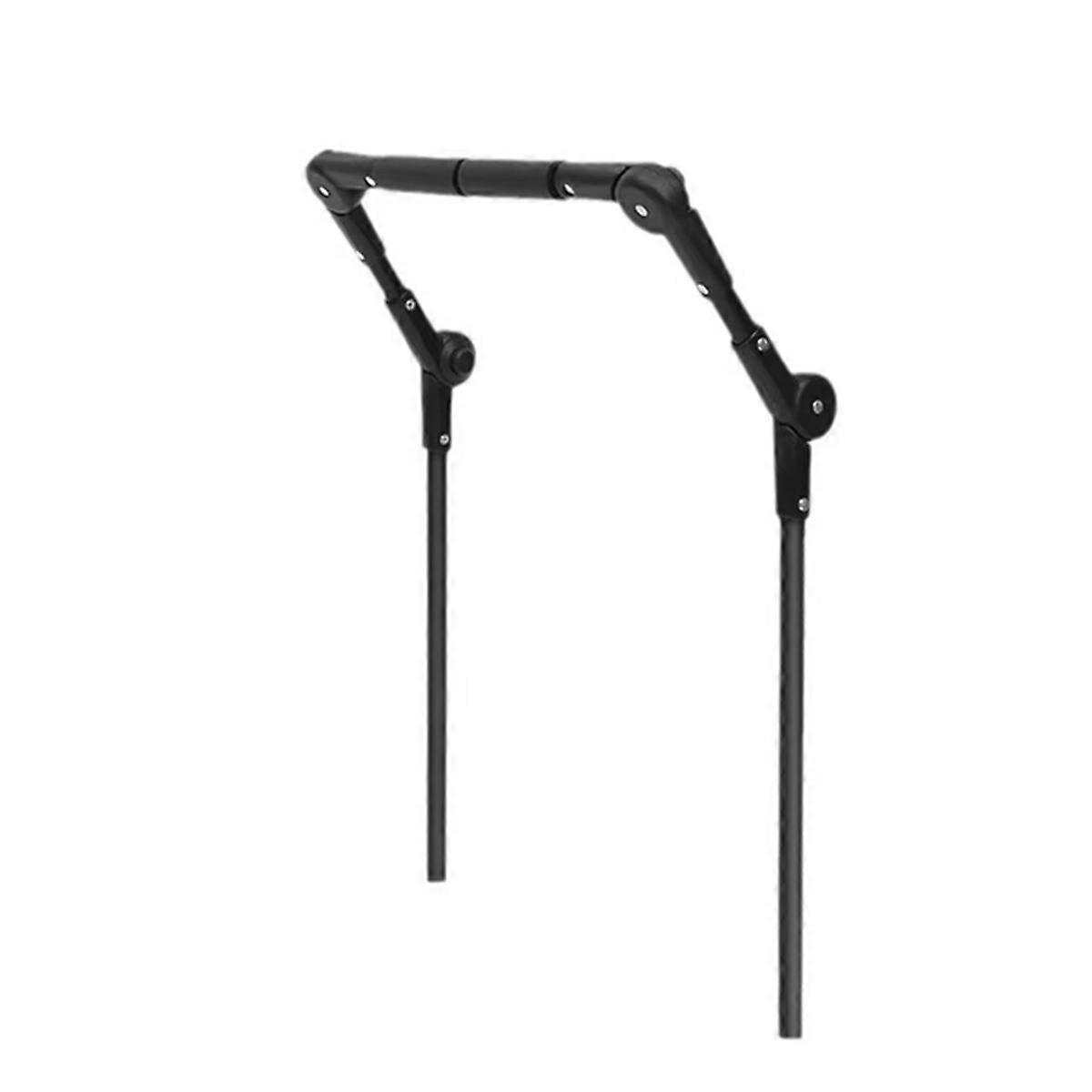 Wagon Handle Attachment Adjustable Push Handle for Round/Square Frames Fits Push Wagons, Wagon Cart