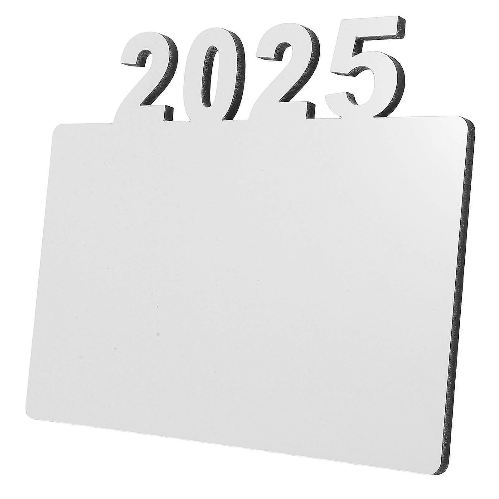 Graduation Frames for DIY Sublimation 3Pcs White Creative Photo Frames