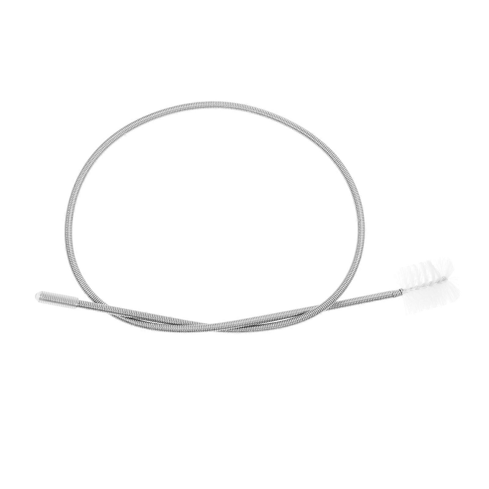 Silver Cleaning Brush for Fish Tank Pipe Cleaner Tool 2Pcs