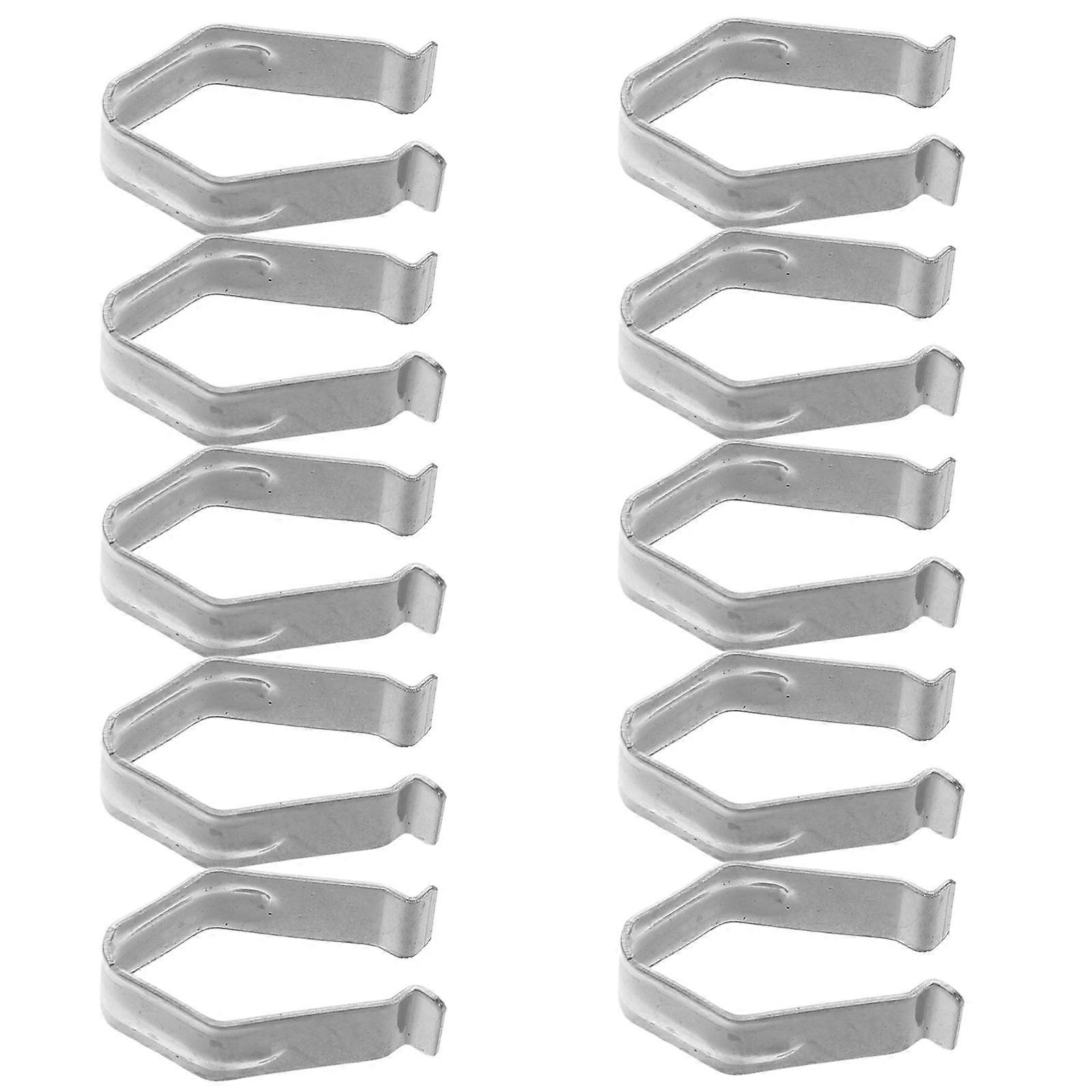 Iron Mechanical Spring Clips For Hanging Skirts And Pants 100Pcs Adjustable Design Ideal For Laundry Or Commercial Use
