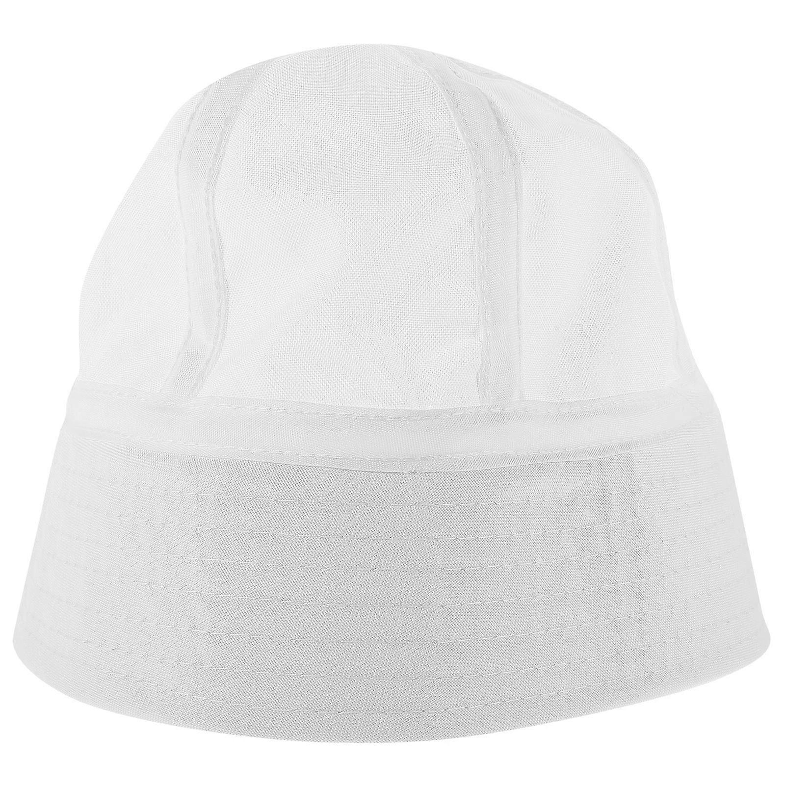 Captain Hat Sailor Hat for Outdoor Use 4Pcs White Polyester Stage Performance