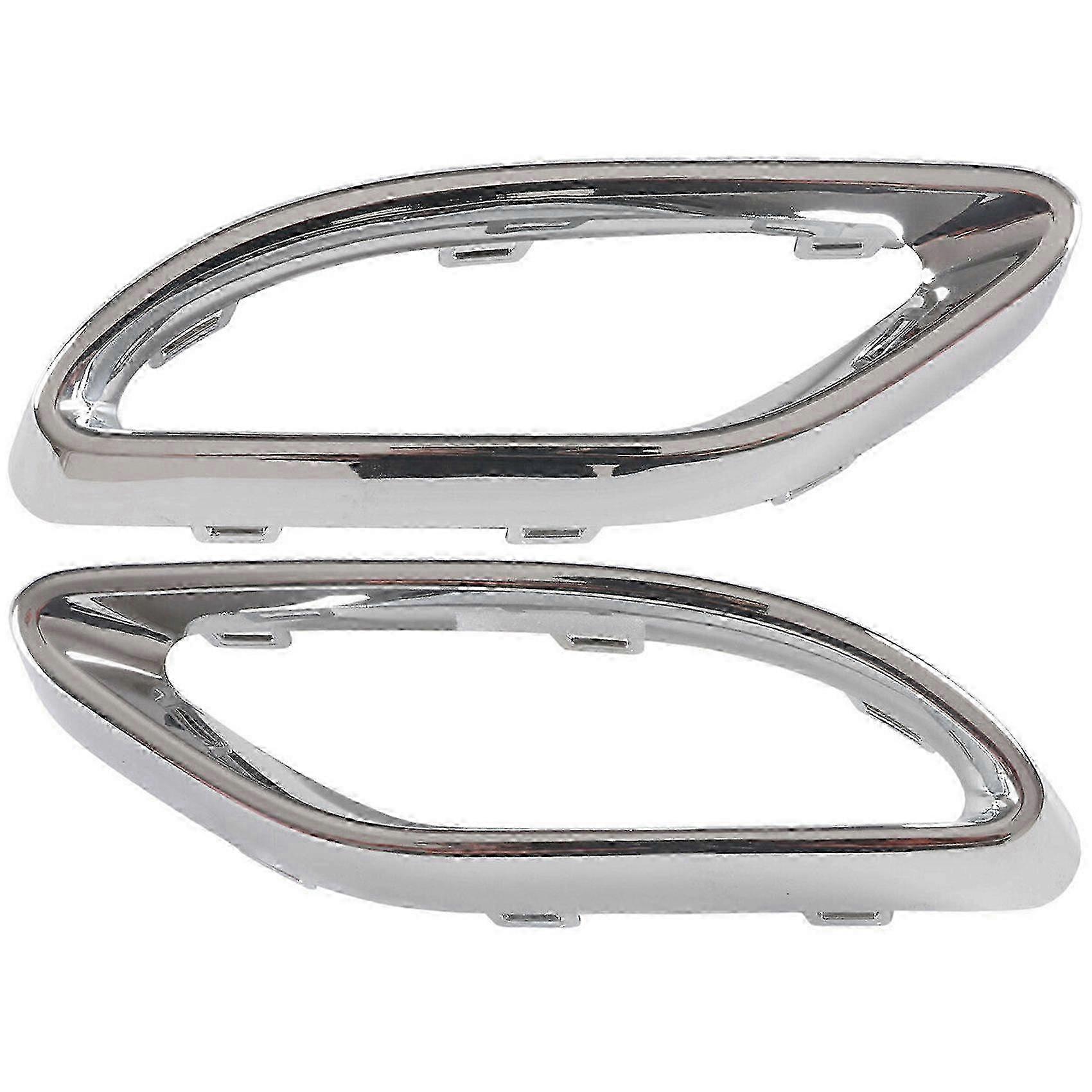 Pair of rear exhaust trims for Mercedes W205 C-Class 2025