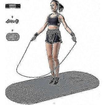 Non-slip Jump Rope Fitness Mat for Home Gym Flooring and Safe Exercise Workouts in the UK