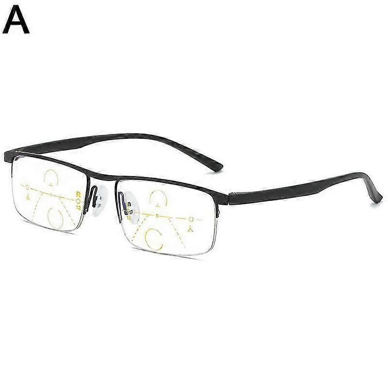 Automatic zoom reading glasses glasses anti-blue light elderly computer goggles