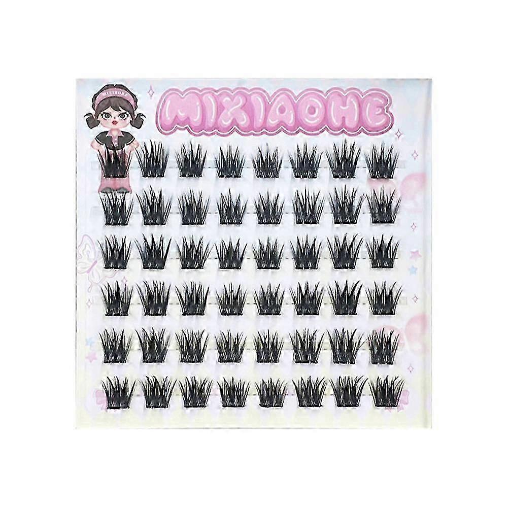 Pre-Curved False Eyelashes for Round Eyes - Voluminous Effect