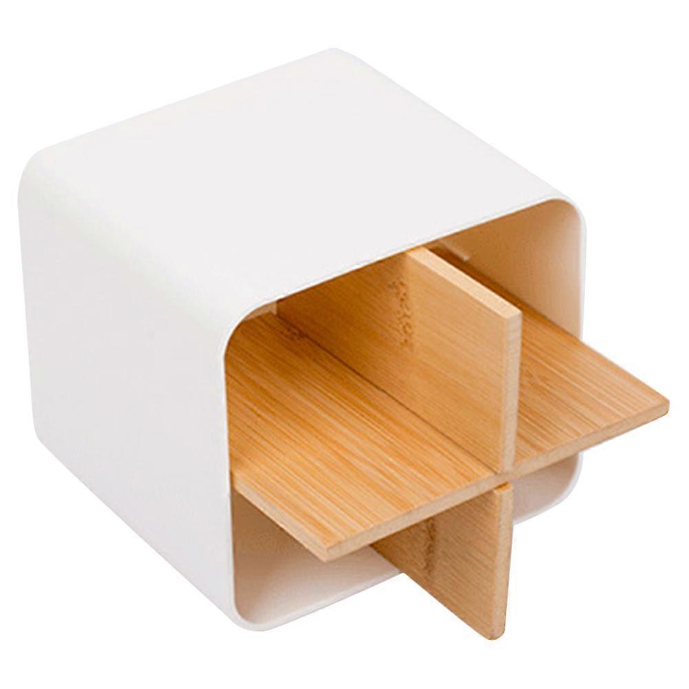 Makeup Brush Holder 4Pcs Vanity Table Holder Multi-Grid Organization Assorted Color For Indoor Use