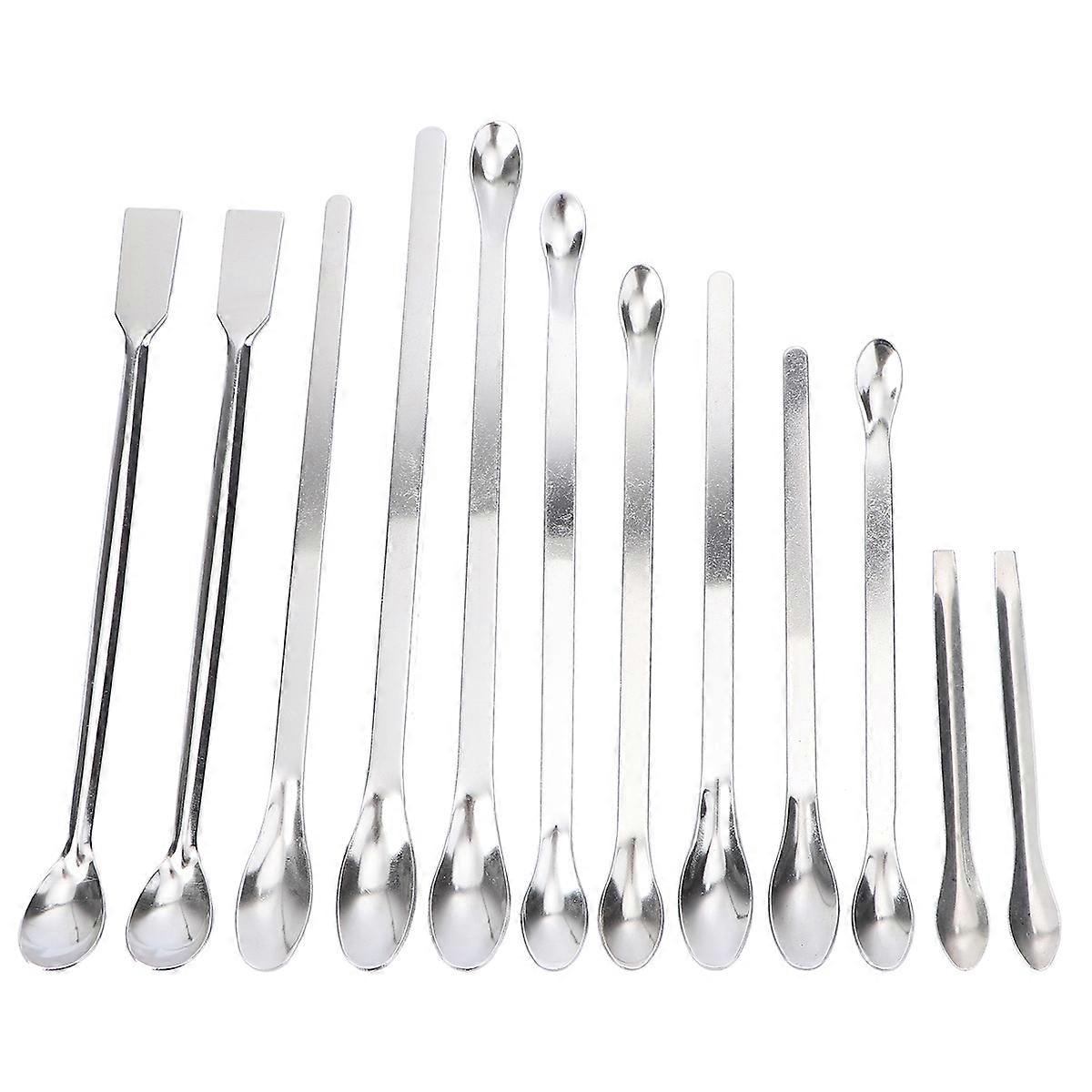 24Pcs Stainless Steel for Daily Use Micro Scoop