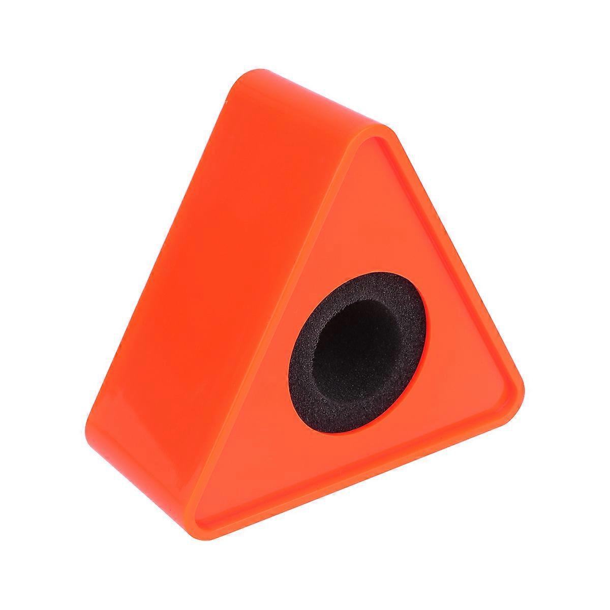 Microphone Logo Station for Professional Interview Use 2Pcs Orange