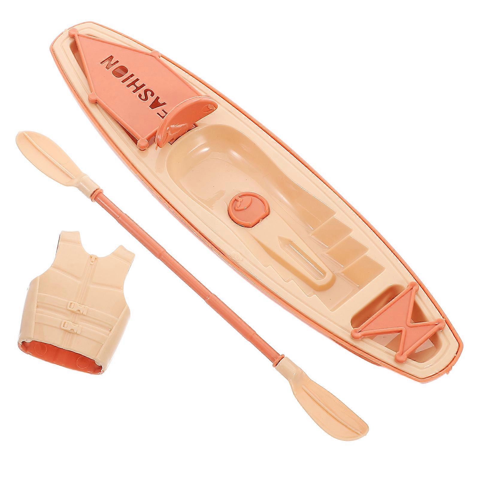 Stylish Canoe Decor For Boating Enthusiasts And Display 4.30X3.50X1.80CM Certified Decoration 2 Sets