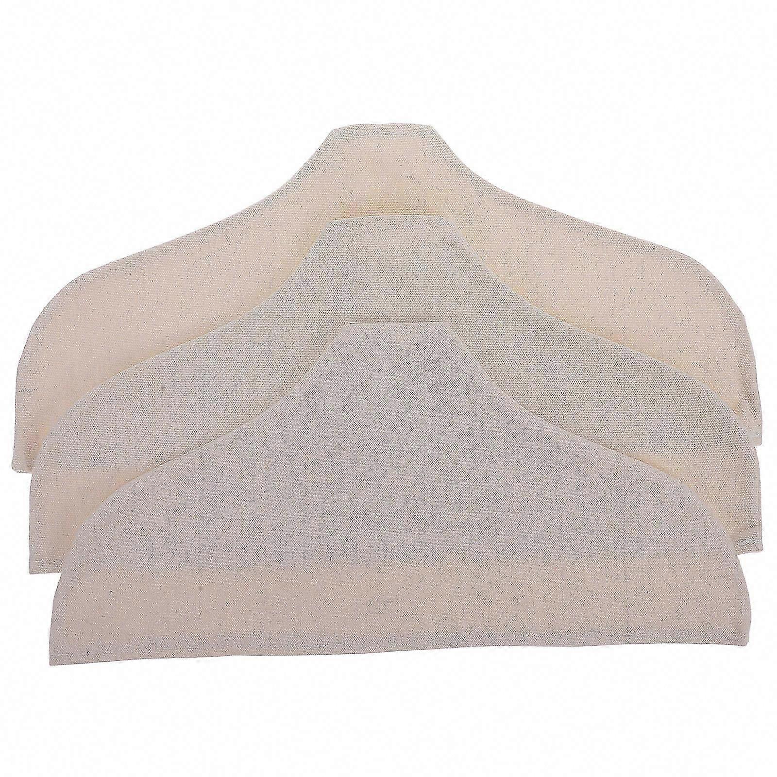 Clothes Hanger Covers for Dust and Shoulder Shape Protection, 3-Pack