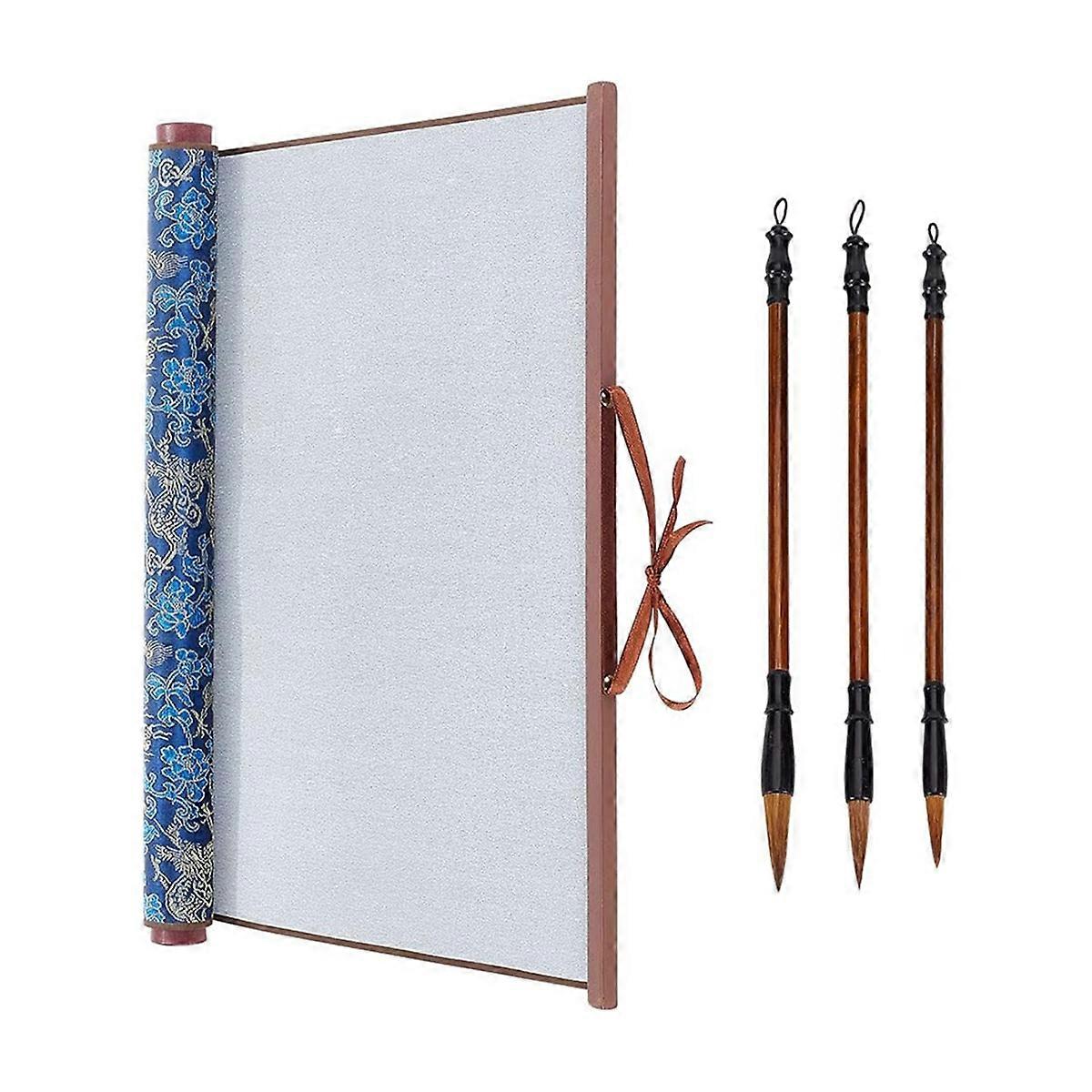 Reusable Water Writing Magic Cloth Scroll Traditional