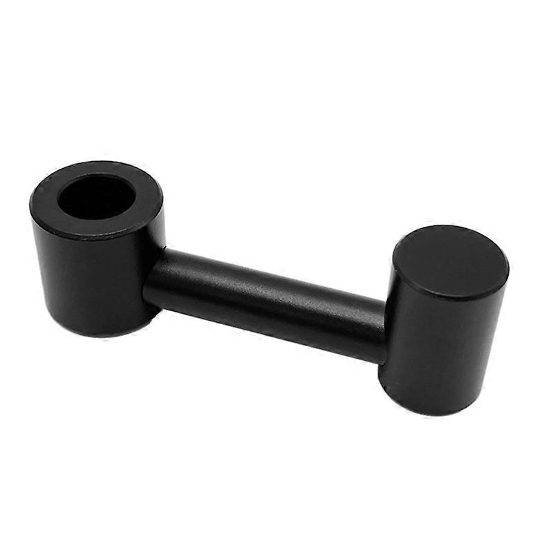  Concealed Aluminum Alloy Car Headrest Bar Hook(Black)