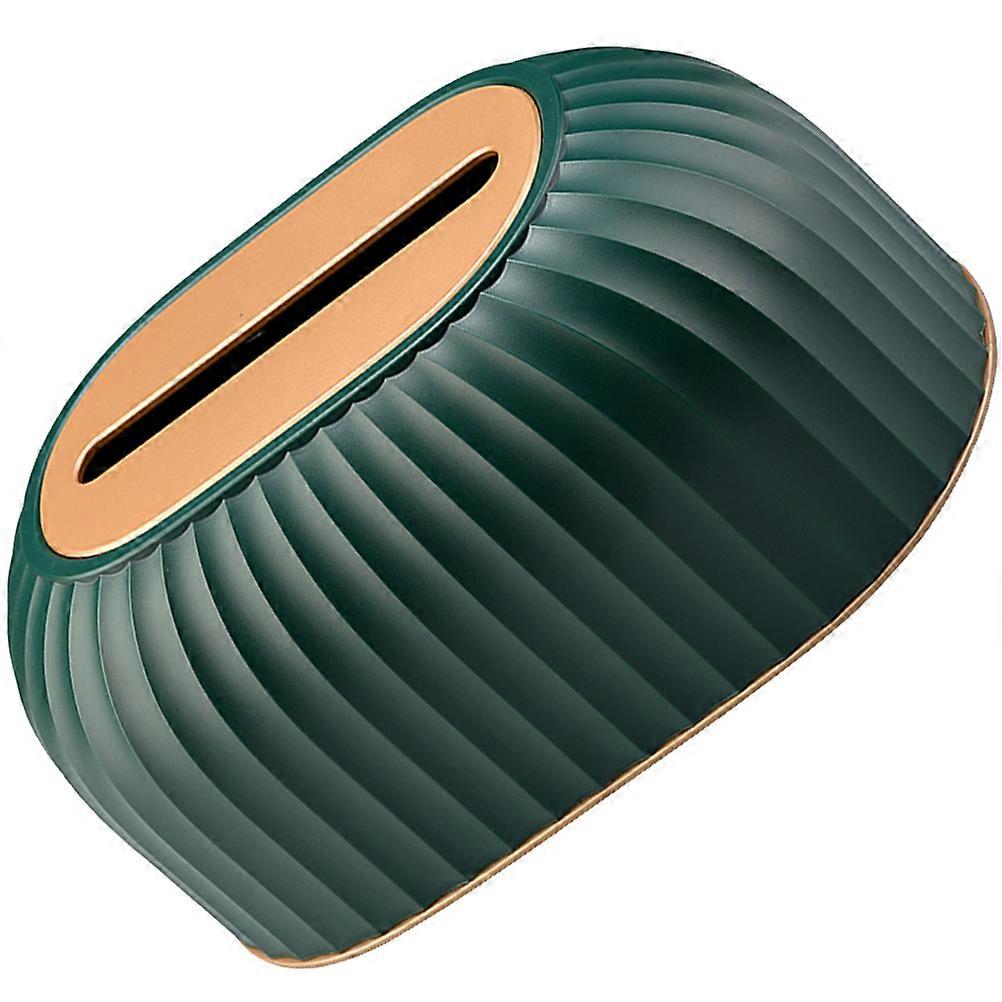 Desktop Tissue Holder Paper Towel Dispenser for Tissues Use 3Pcs Green