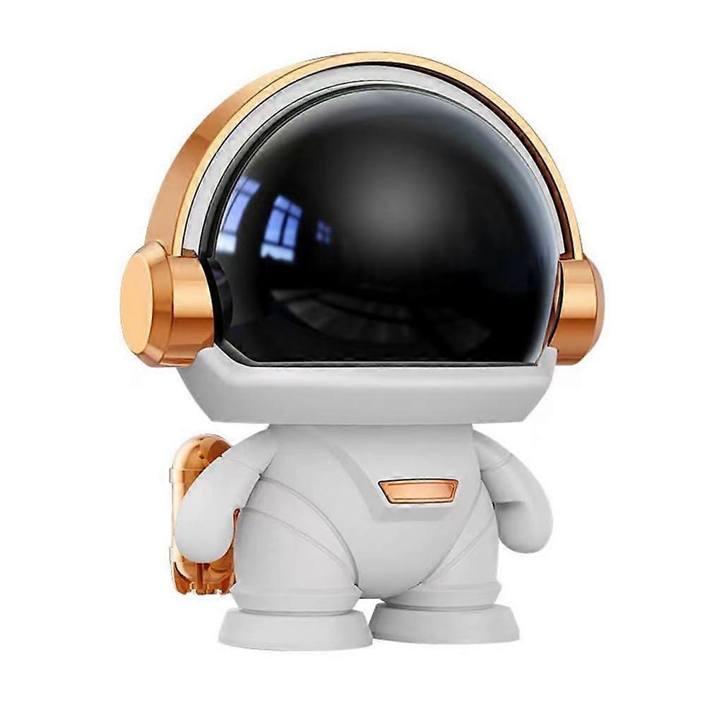 Wireless Bluetooth Speaker 1 Piece Desktop Space Robot Design Plastic Construction GiftA For Home And Outdoor