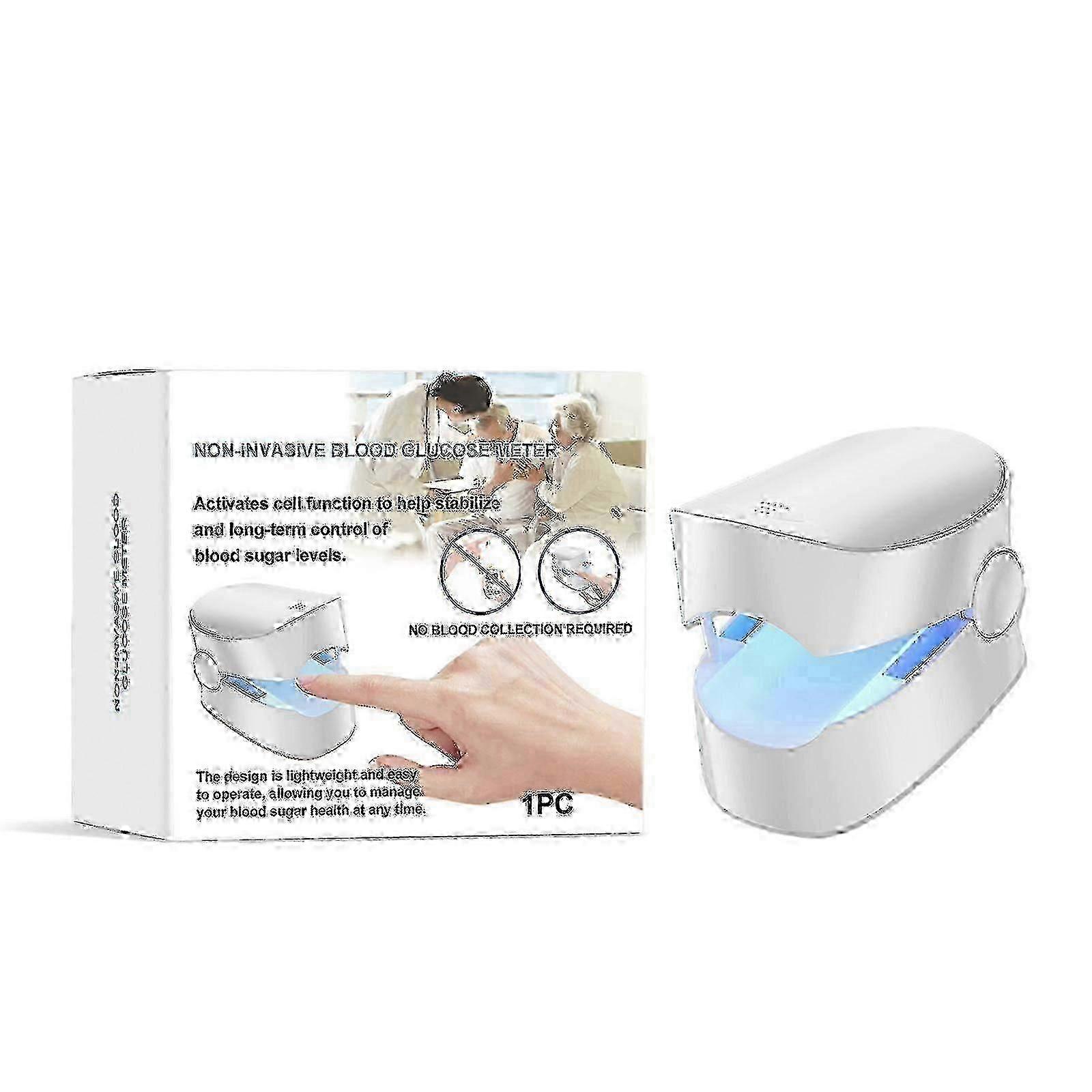 Non-invasive Portable Blood Glucose Monitor For Diabetes Care - No Pricking Blood Sugar Testing Device, Ideal Gift For Health Monitoring