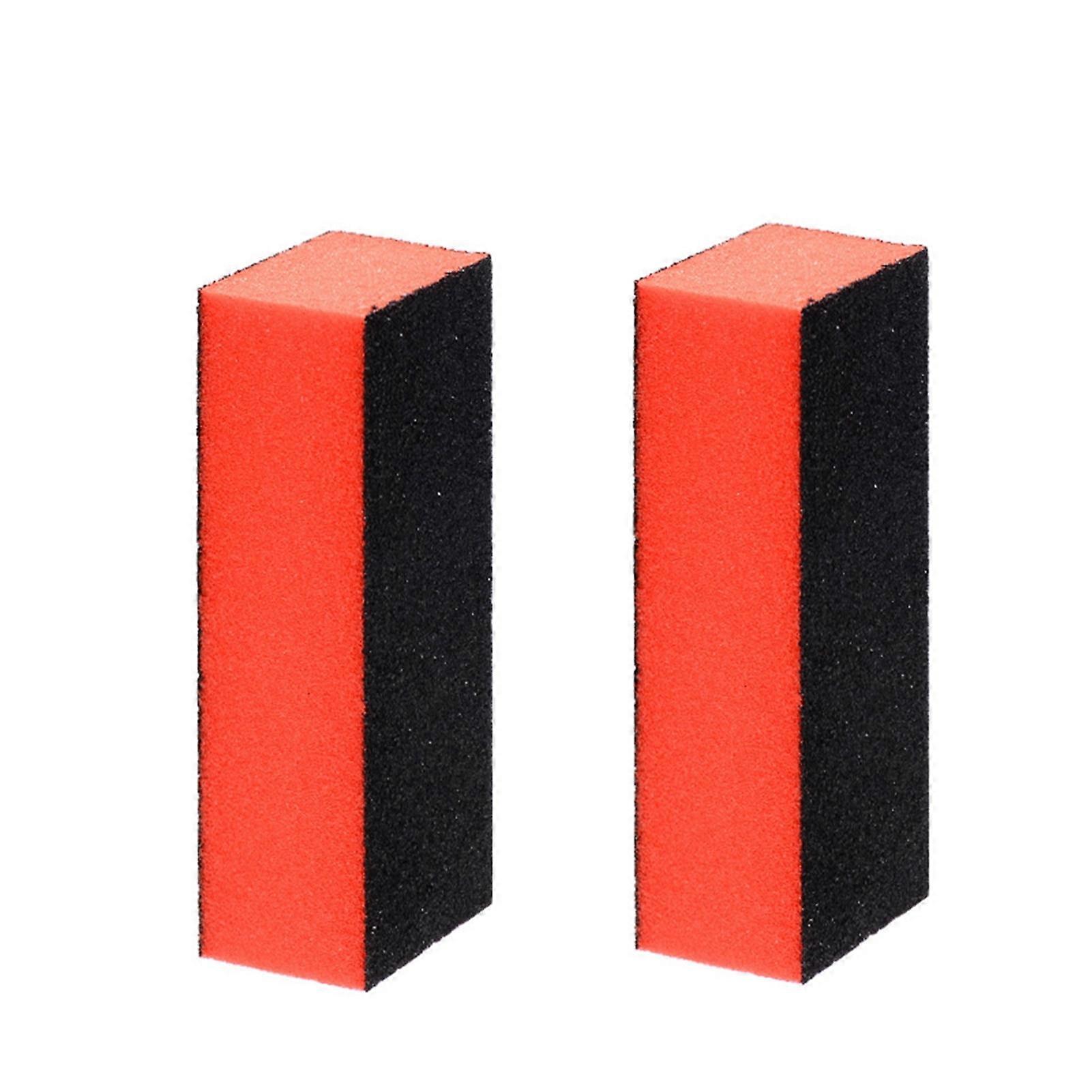 Happydeer 2Pcs/10Pcs/12Pcs Nail Polishing Block Multi-Sided Anti-Abrasion Solid Manicure Buffers File Polish Sanding Tool for Lady