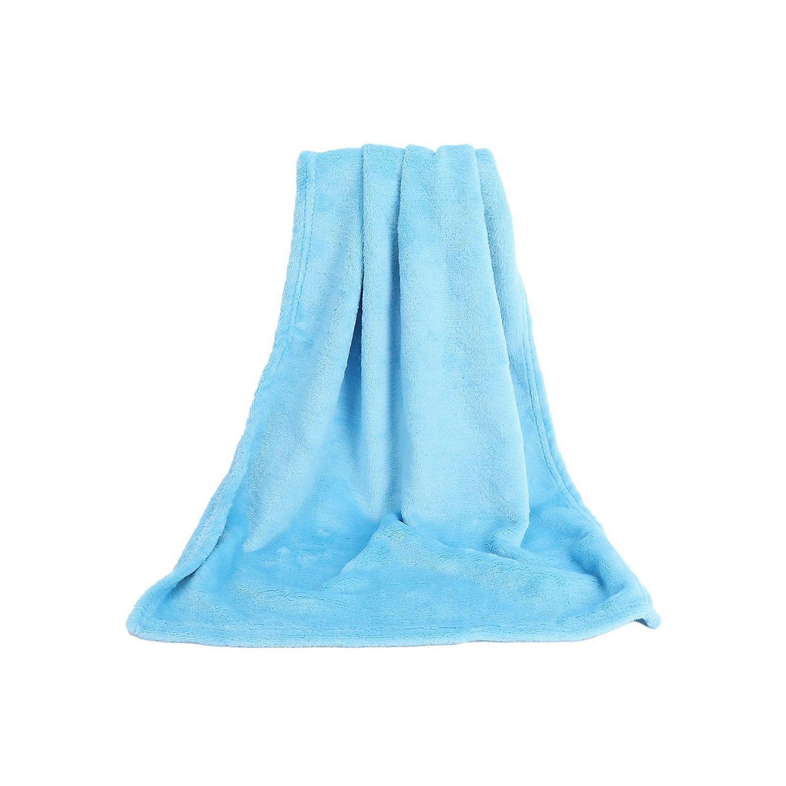 Visland Small Fleece Throw Blanket for Couch/Sofa/Bed,Plush Soft Blankets and Throws,Lightweight and Cozy