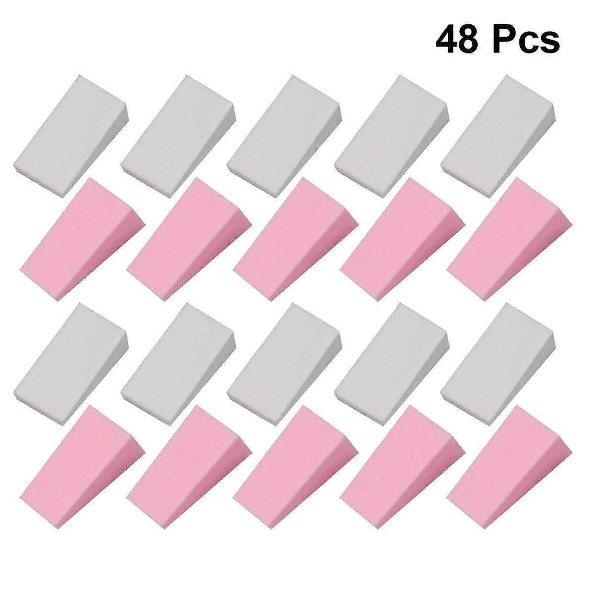 Cosmetic Makeup Sponge Puff Mini Trapezoid for Foundation Use 96Pcs