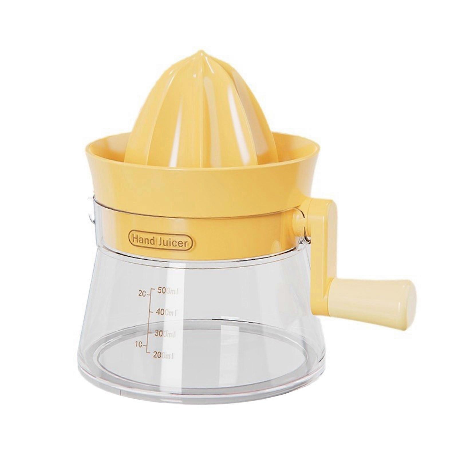 Orange Squeezer Juicer Manual, Compatible with Orange Juicing Cup, Rotating Extrusion Type, Large Capacity for Kitchen Juicing Essentials