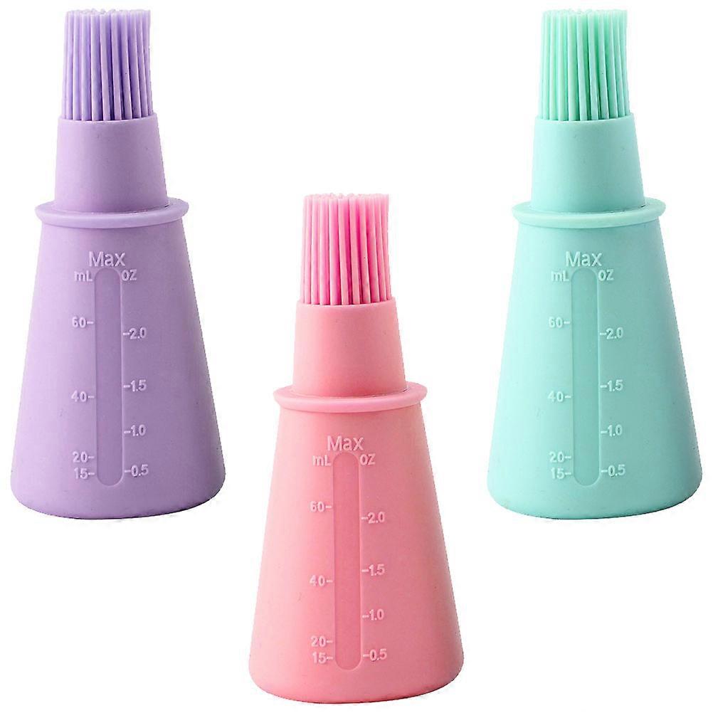 Silicone Oil Bottle Brush for Baking and Barbecue with 6Pcs Set