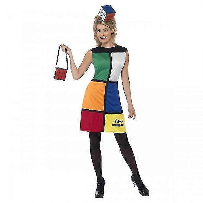 Womens/Ladies Rubik's Cube Costume