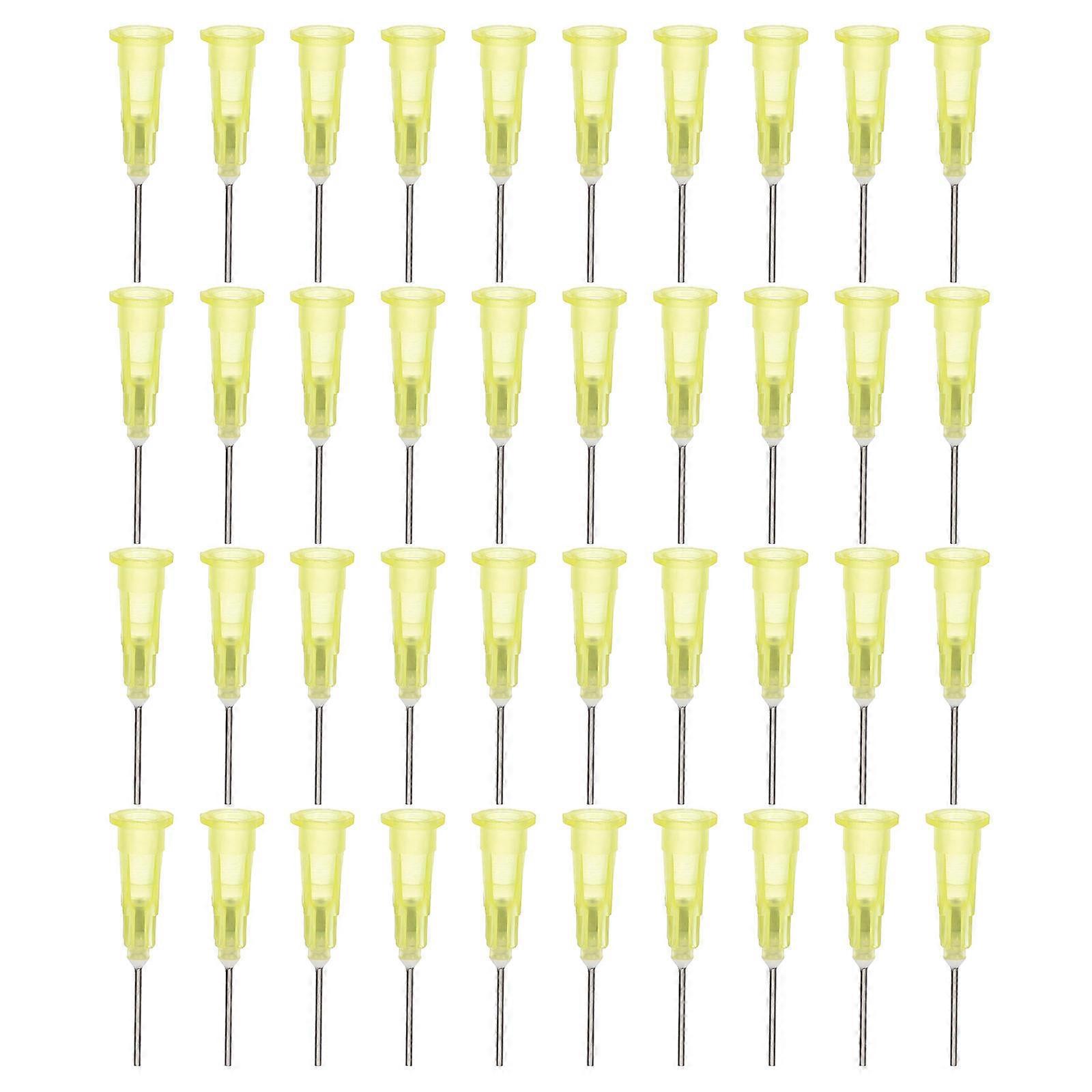 Glue Dispenser Needle Dispensing Needle for Glue Use 100Pcs