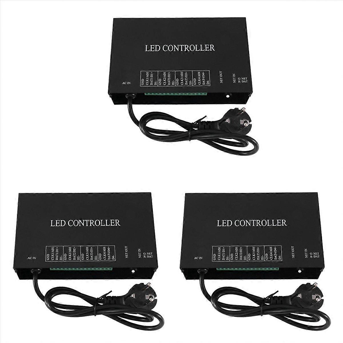 4 Ports (4096 Pixels) Artnet Controller WS2801 EU Plug