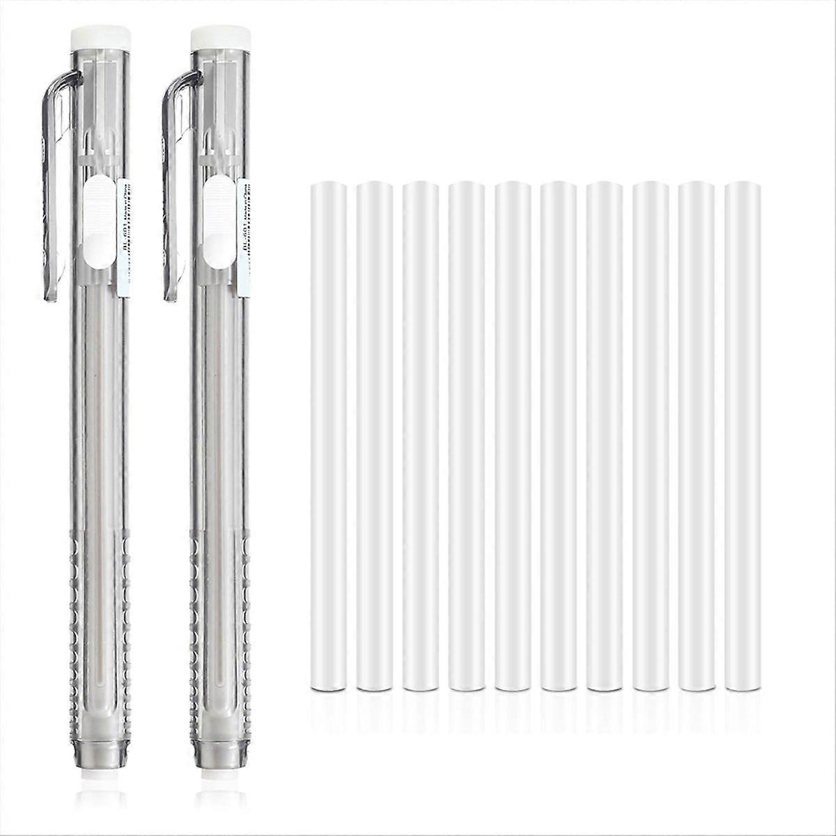 12er-Pack einziehbare mechanische Radierstifte, für Schule, Zuhause, Büro B