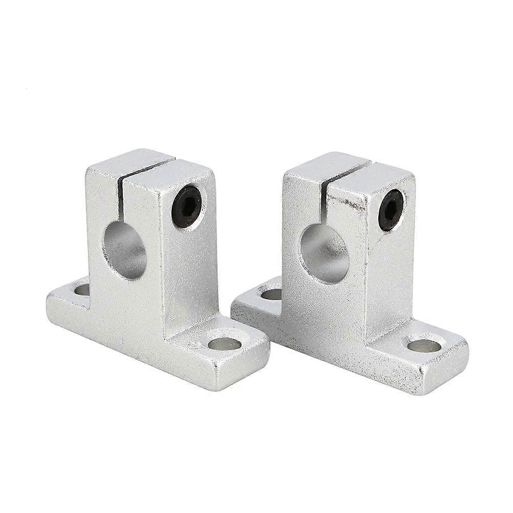 2pc SK10 Linear Rail Shaft Support Bracket Vertical Optical Axis Holder