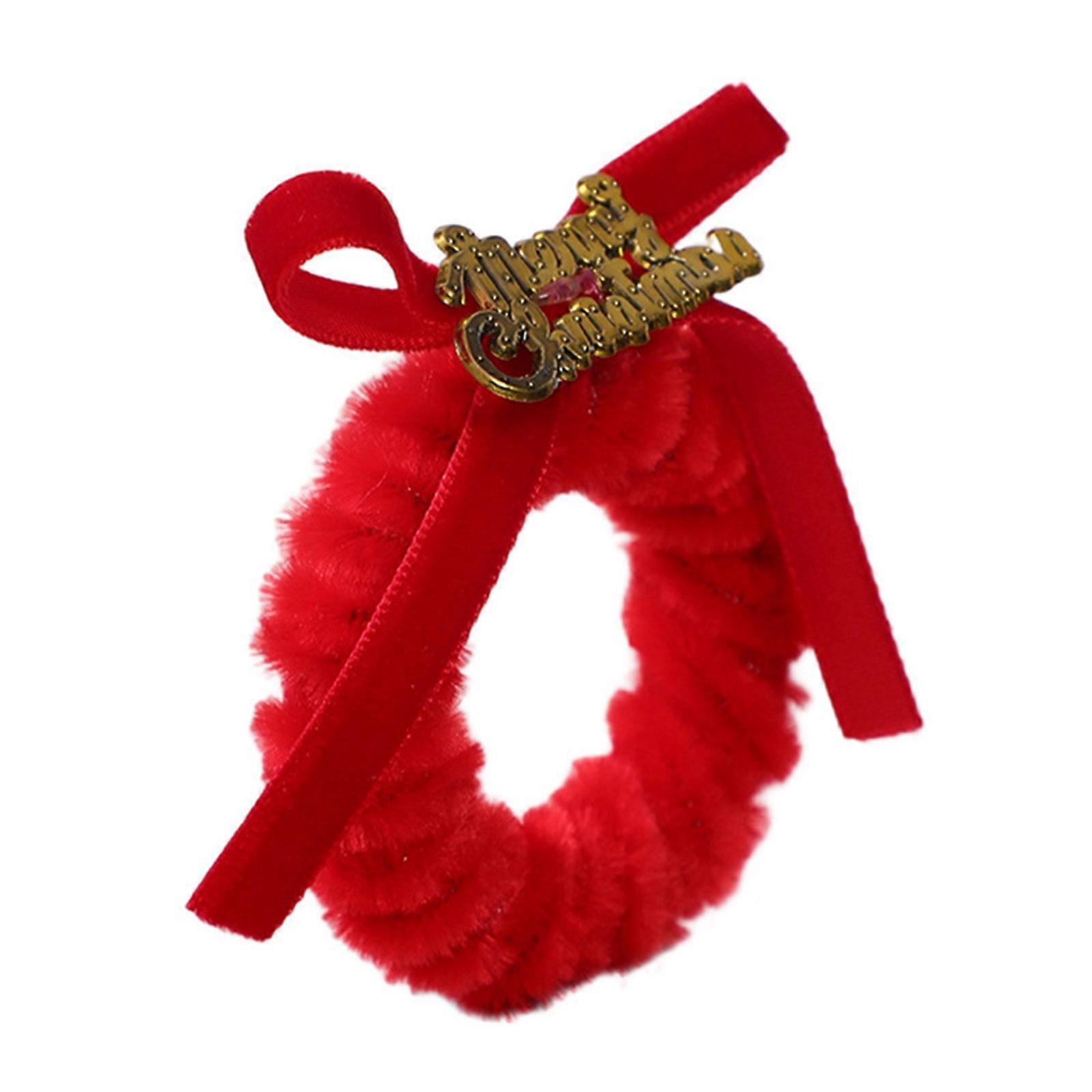 Quick Setups Christmas Napkin Rings Flexible Design for Home Office Event Decorations Durability And Washable 12pcs  C