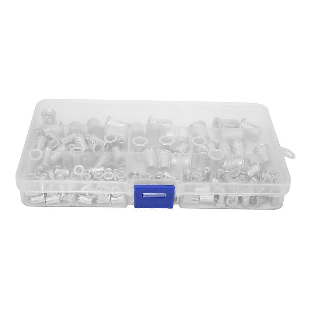 150pcs M3 M4 M5 M6 M8 Aluminum Rivet Nut Threaded Insert Nuts Kit Hardware Fasteners