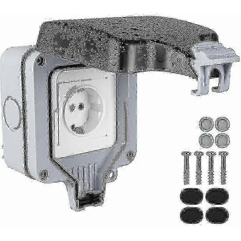 Ip66 Waterproof Outdoor Socket Complete Power Outlet Waterproof Dolaso Outdoor Socket
