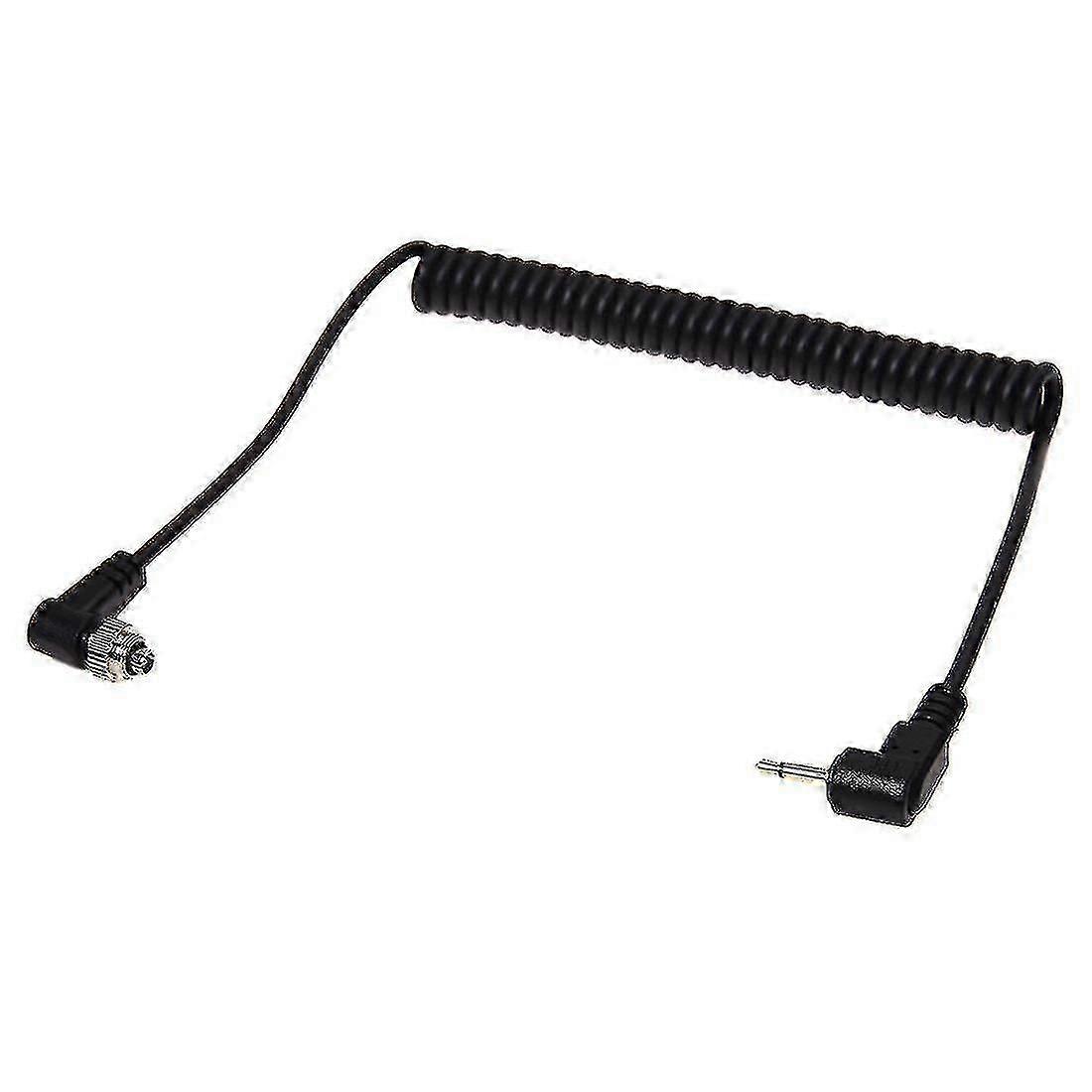 Flash sync cable for PC with 2.5mm screw connector