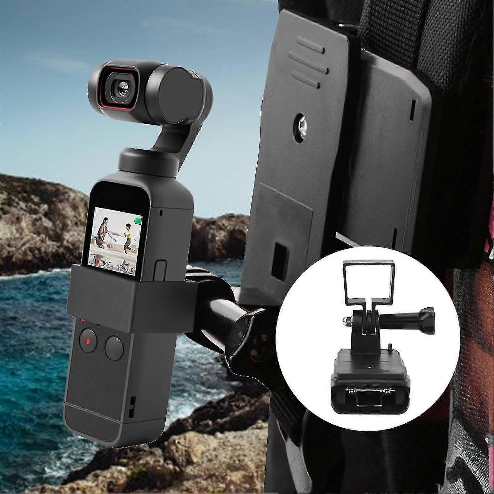 Farfi Simple Backpack Mount Universal Clip Handheld Stabilizer For Dji Pocket 2 Camera f54