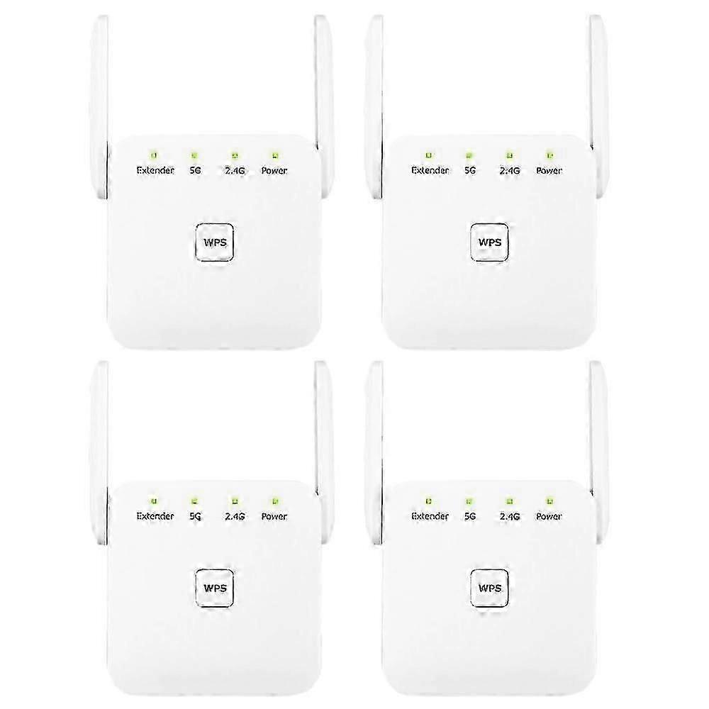 4-Pack UltraXtend Wi-Fi Signal Boosters 300Mbps for Home Network Coverage Extension