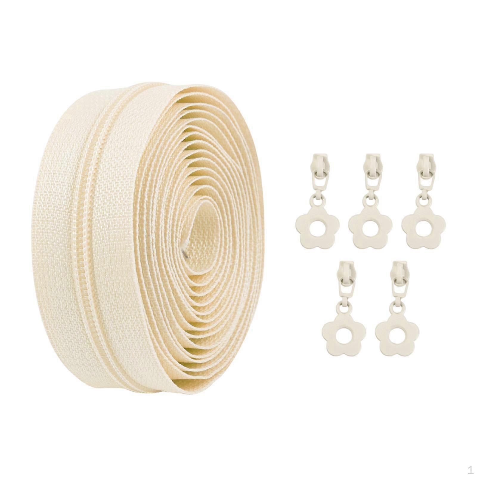 Coil Zippers Nylon Chain with Replacement Parts for Garment Making