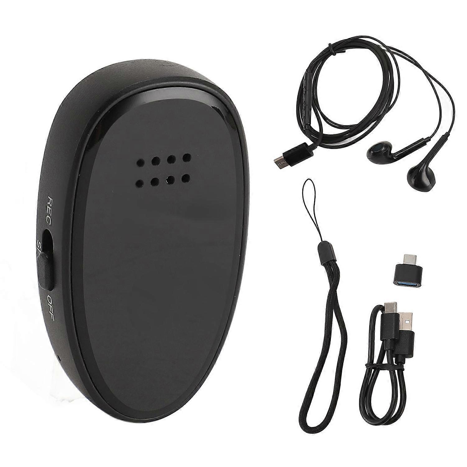 Voice Activated Recorder AI Intelligent Noise Reduction 70 Hours USB C Magnetic Recording Device wit