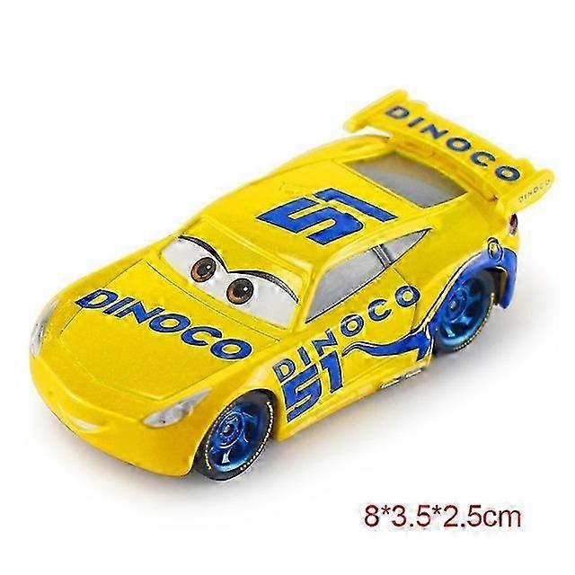 Disney Pixar Cars 2 3 Lightning McQueen Mater Jackson Storm Ramirez 1:55 Diecast Vehicle Metal Leger