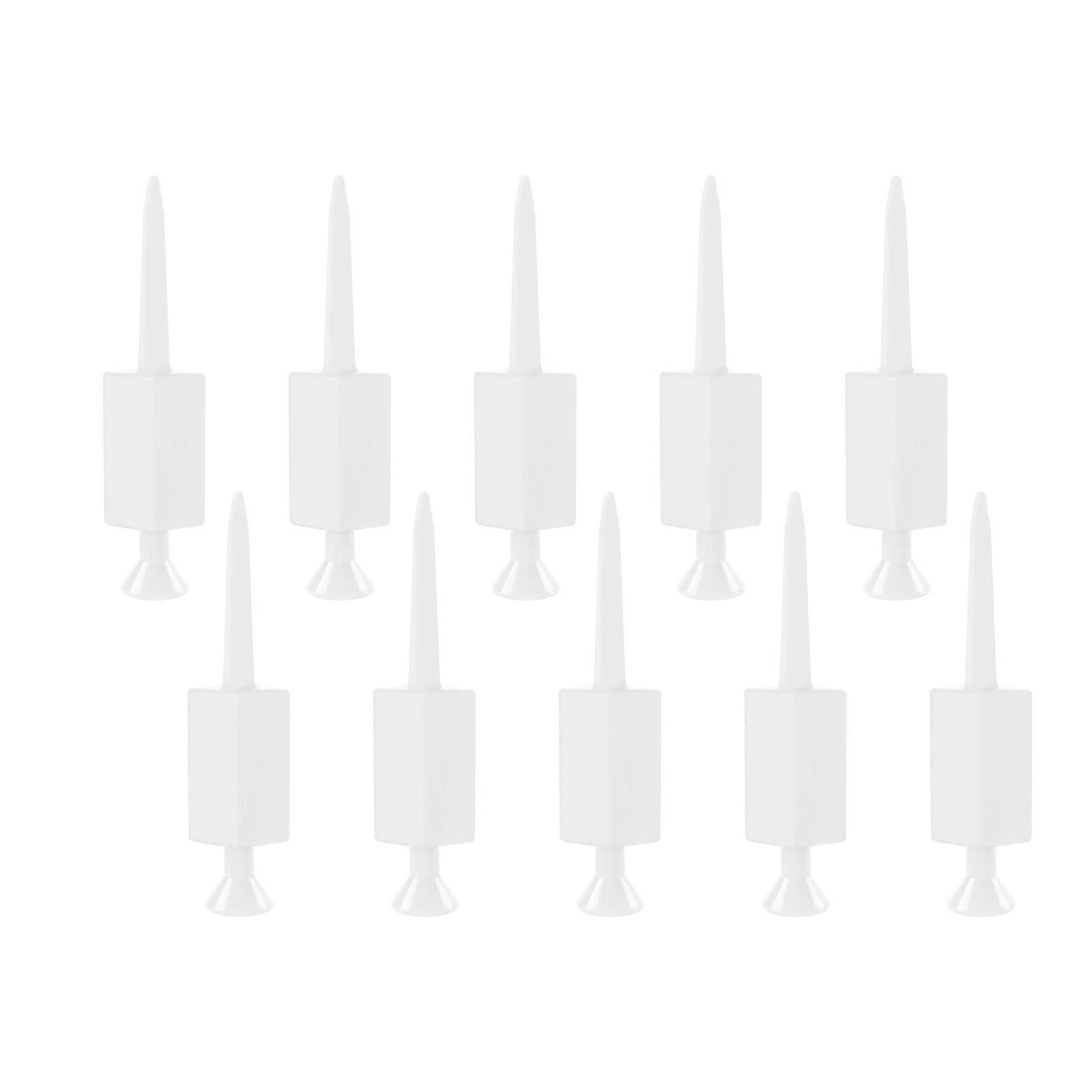 Flexible Plastic Golfs Practice Equipment Plastic Golfs Tees Step Down Accecory for Improved Game Experiences  White