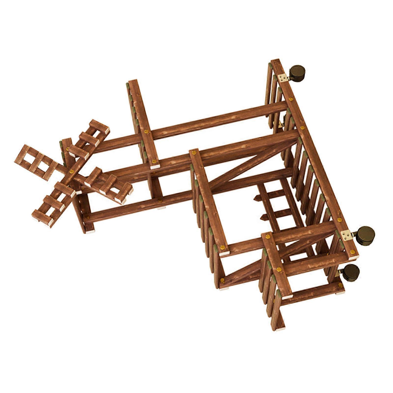 Elegant Plant Stand for Indoors/Outdoors Use Space Saving Green Ivys Organizer Easy Assembly Succulents Display Rack Multicolor