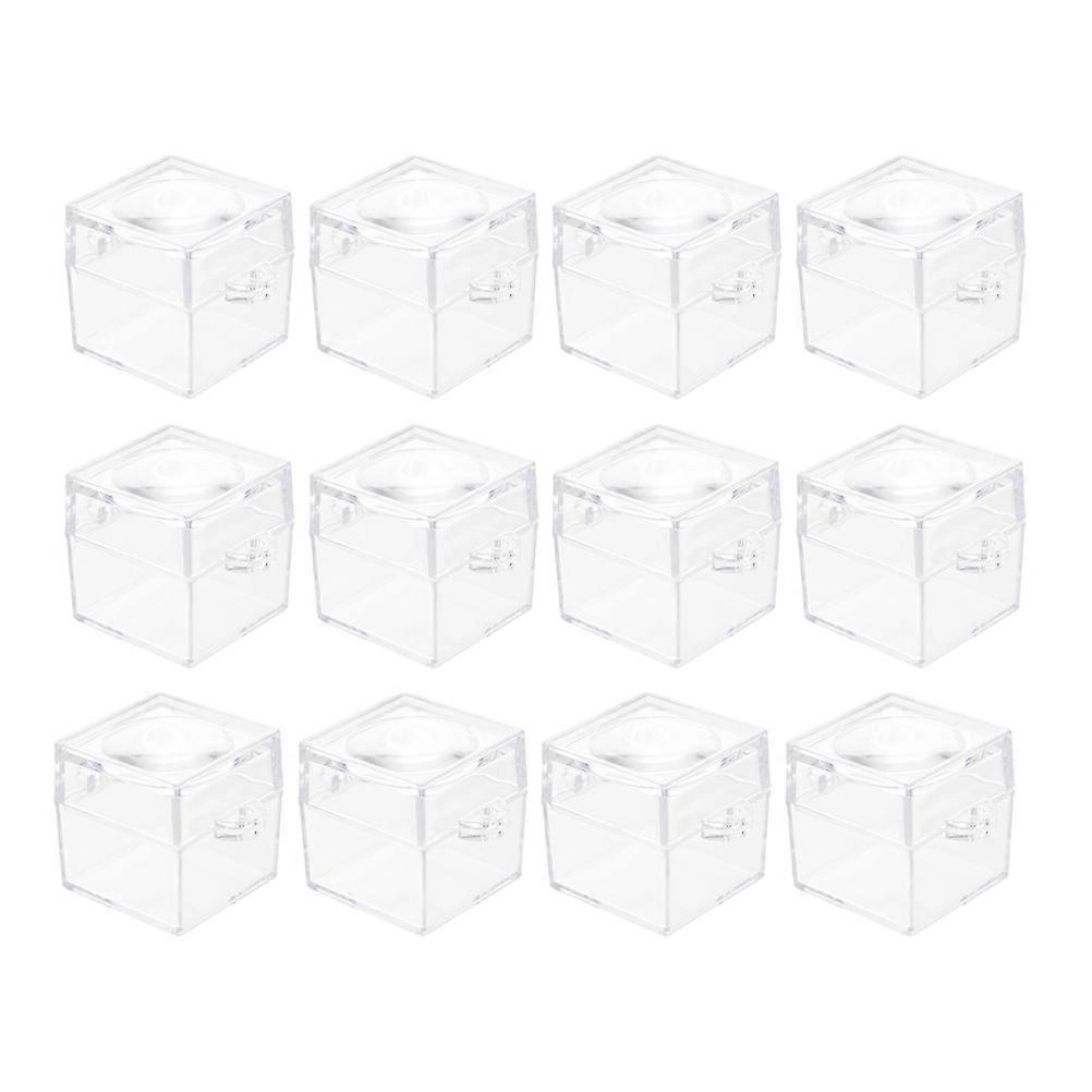 Magnifying Insect Container Transparent ABS for Science Exploration 12Pcs