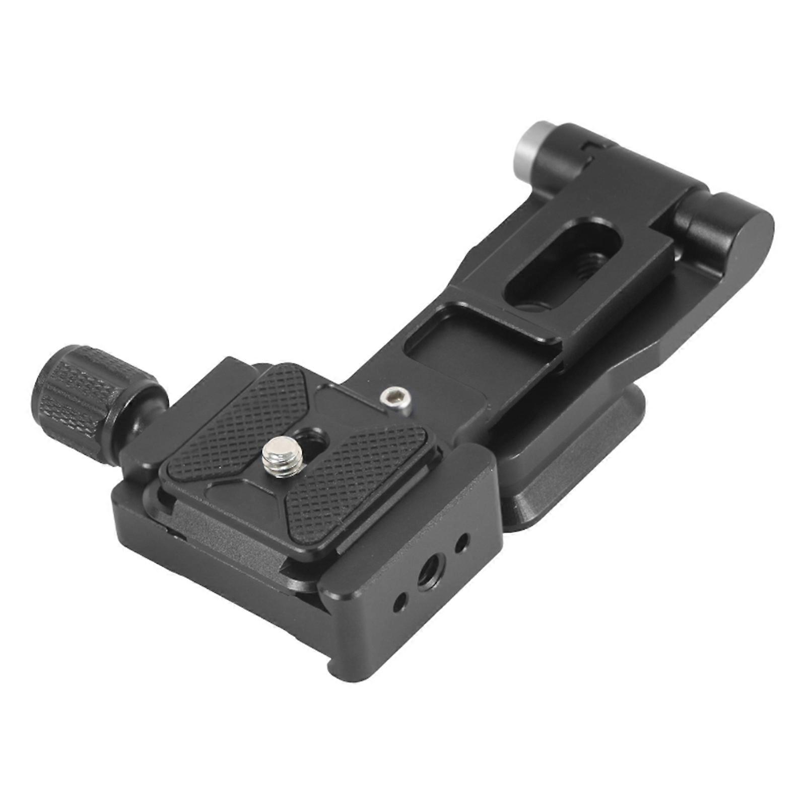 L115 Foldable Quick Release Camera Plate Arca Standard Multiple Direction Adjustment For Tripods Monopods And Sliders Multicolor