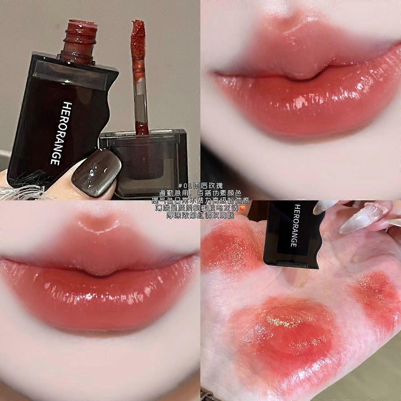 From the simple mirror-finish lip gloss to the glossy, plump lipstick, this autumn/winter-themed, natural-looking lip gloss...