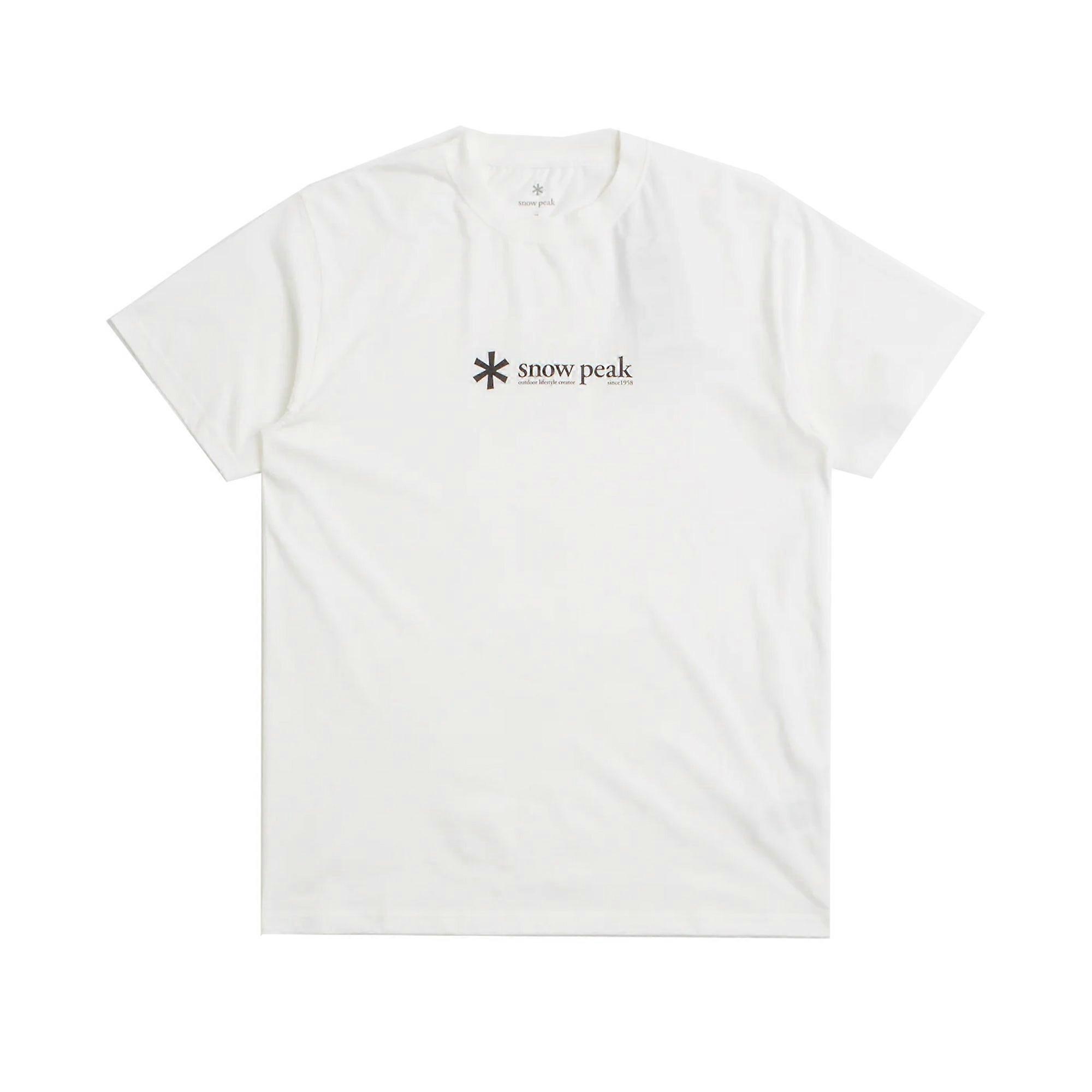 Snow Peak Soft Cotton Logo Short Sleeve TShirt 