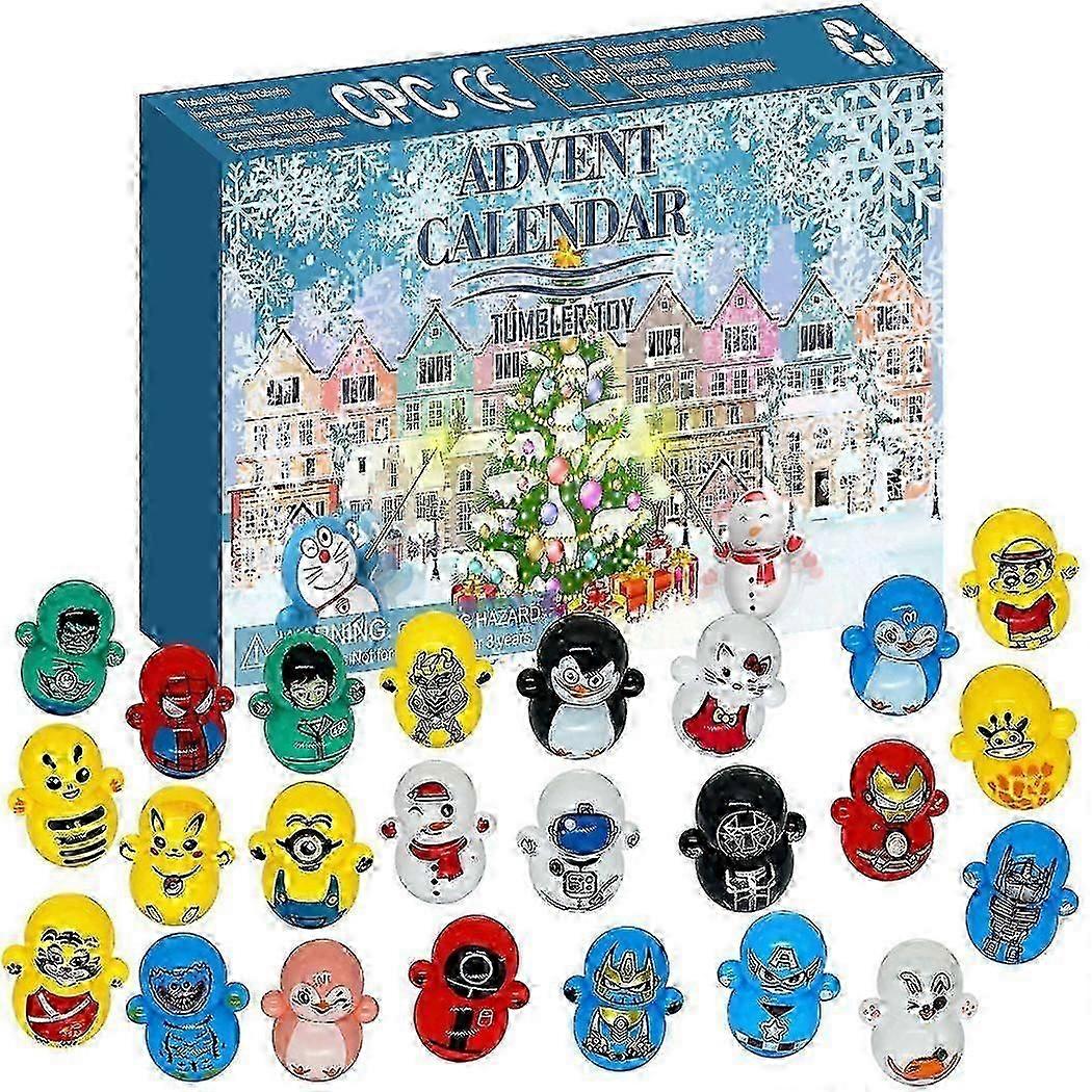 2025 Advent calendar Countdown to Christmas with animals - Blind Box Gift Box